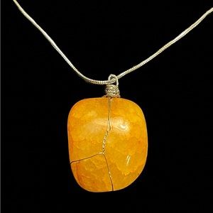 Wire wrap gemstone back lace